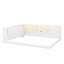 Lit de jour équipé de rangement avec station de charge USB et éclairage DEL intégré-1814654950