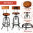 Gatti 2 - Person Pine Solid Wood Top Four Leg Base Dining Set-122664963
