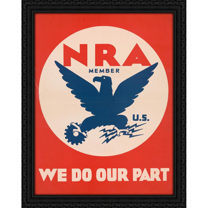 Un membre de la NRA, nous faisons notre part (1933)
