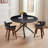 Ellierose Round Unfinished Metal Base Dining Table-1892054891-1892054890