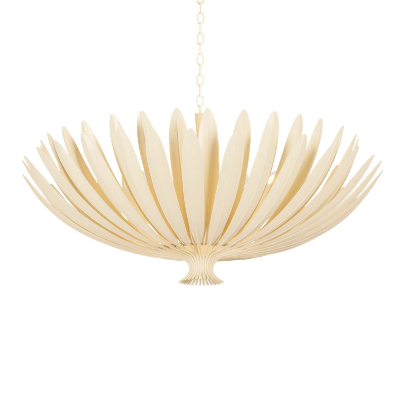 Greendale Floor Lamp, 12 Lights, Natural, 24" H x 48" W x 48" D