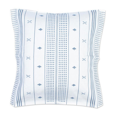 Housse de coussin en coton