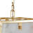 Stacey Chandelier - Gilded Gold-46491910