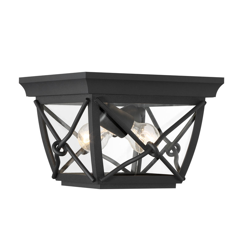 Braymer Glass Flush Mount