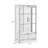 Nut brown Solid  Wood Display Cases