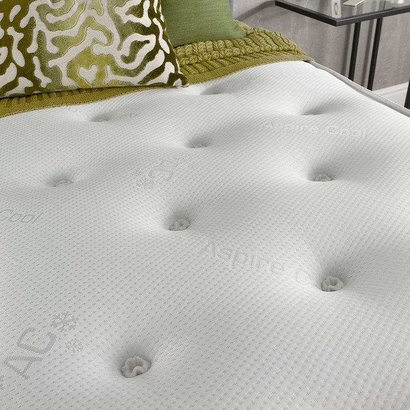 White Noise Open Coil Mattress, Double (4'6)
