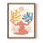 Cadre photo brun simple est en rupture de stock
