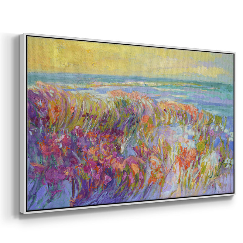 Summer Sanctuary, reproduction d'art sur toile, Blanc, H 25 po x l 37 po x P 2 po