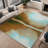 Machine Washable Indoor/Outdoor Lockway ACN2419 Abstract Rug-524318281