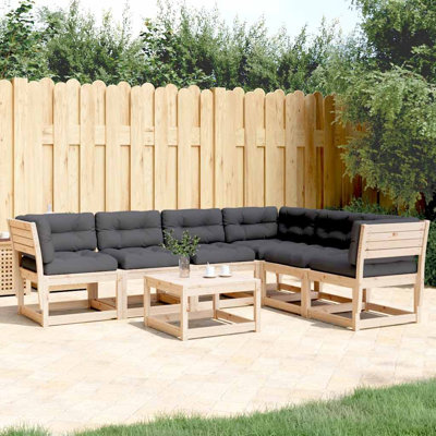273cm Wide Patio Sofa