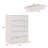 Cada 5 Drawer 31.5" W High-Gloss Finish Chest-1099617619