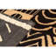 Vintage Oversized Bauhaus Tapestry In Black With Geometric Pattern - Rug & Kilim