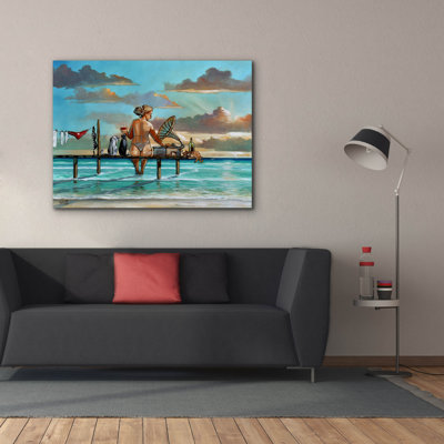 'Summer Song' by Ronald West Canvas Wall Art