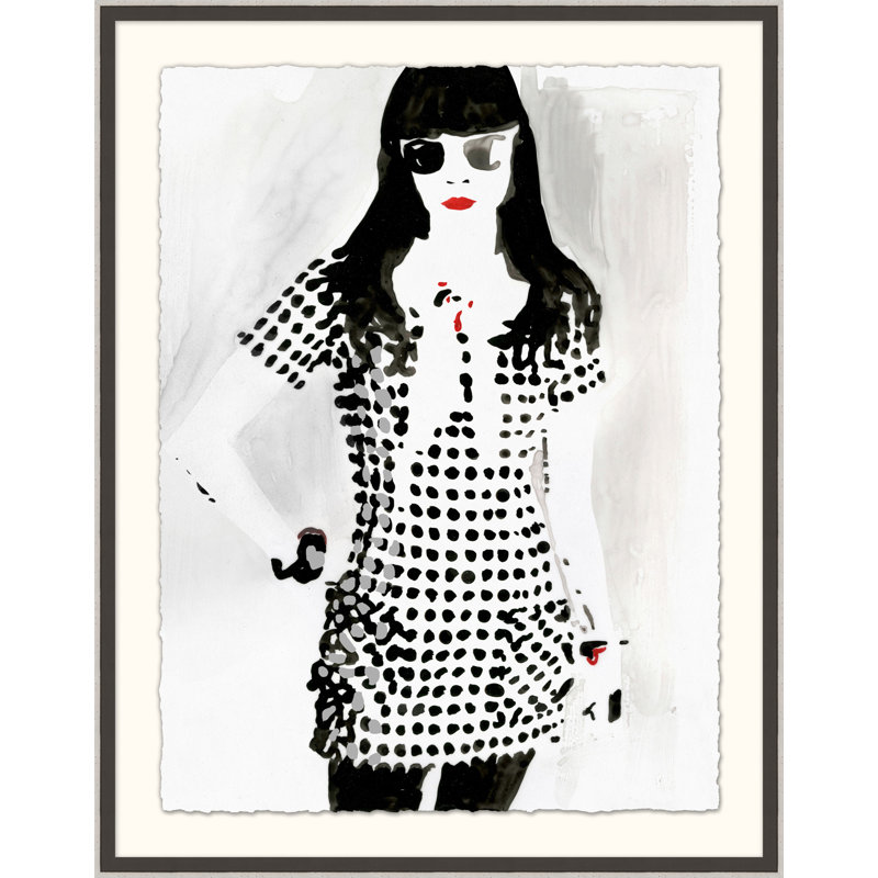 Grand Allure' Framed Print on Glass