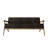 Velvet Upholstered Accent Sofa-340819900-340819891