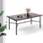 Rectangular Iron Outdoor Dining Table Yes , 67 " W 38 " D