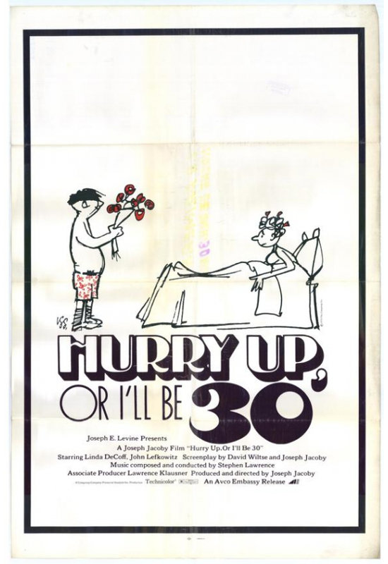 Affiche de film «Hurry Up Or I'm Will 30» (11 X 17) - Article # MOVGE3699