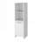 Danforth Pantry Cabinet, Single Door Cabinet, Four Shelves