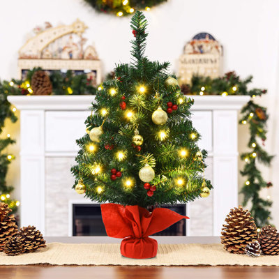 24' Lighted Christmas Tree