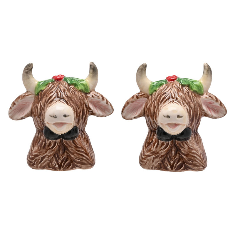 Brand Ceramic Salt And Pepper Shaker Set