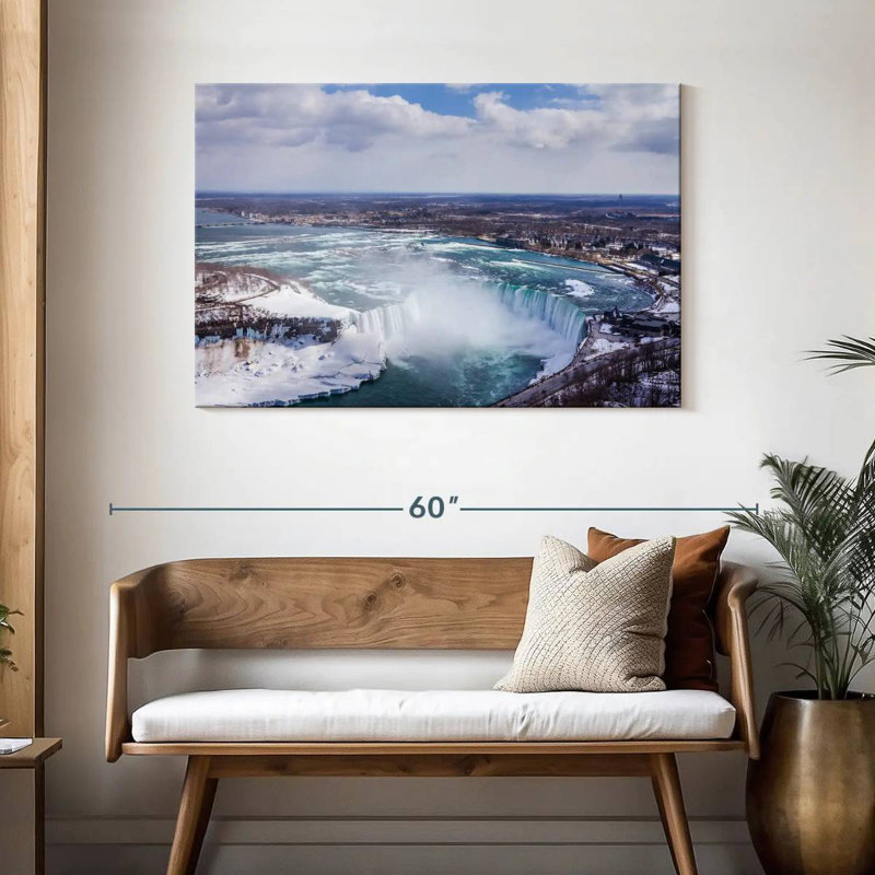 Alvord Winter in Niagara Falls, H 30 po x l 45 po