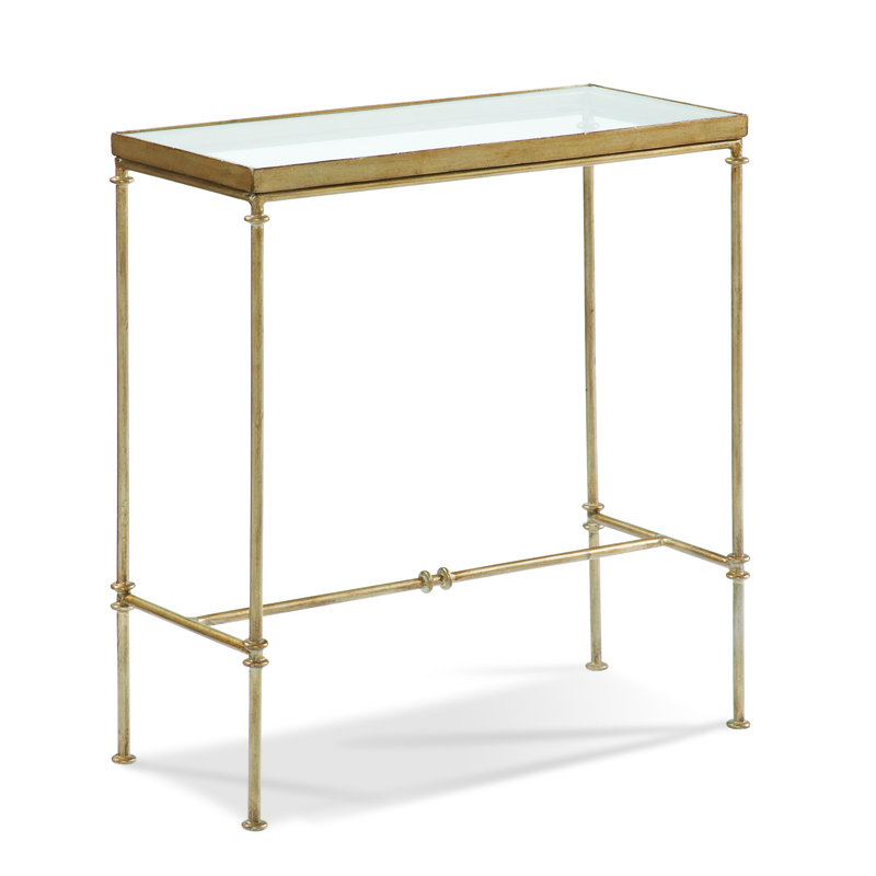 Archetype Glass Top End Table