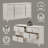 ACME Laveda Dresser, Pearl White Finish