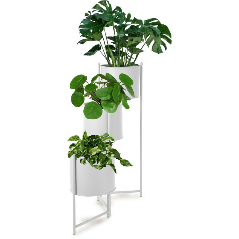 Lefebre Metal Planter Box, White