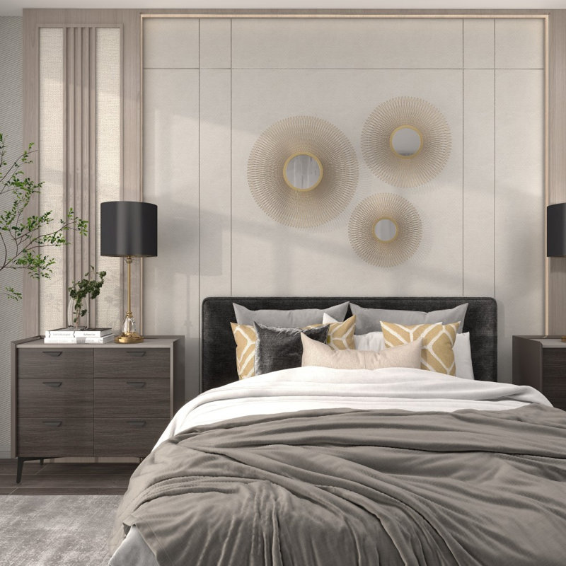 Camaury Circle Wall Mirror