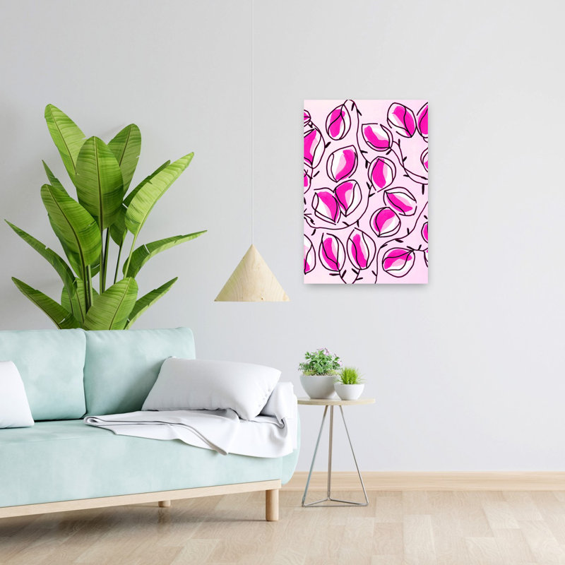 Art contemporain mural plante à graines, H 24 po x l 16 po