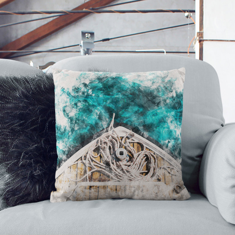 Square Cushion, 40cm H x 40cm W x 15cm D