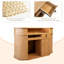Bureau d'accueil vintage avec rangement, comptoir multifonctionnel pour bureaux, commerces, entreprises et zone d'enregistrement-1139258190-1288445560