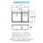 Quartz Kitchen Sink - 33" X 22" X 9.65" White Granite Composite Double Bowl  Workstation Topmount Drop-In Kitchen Sink