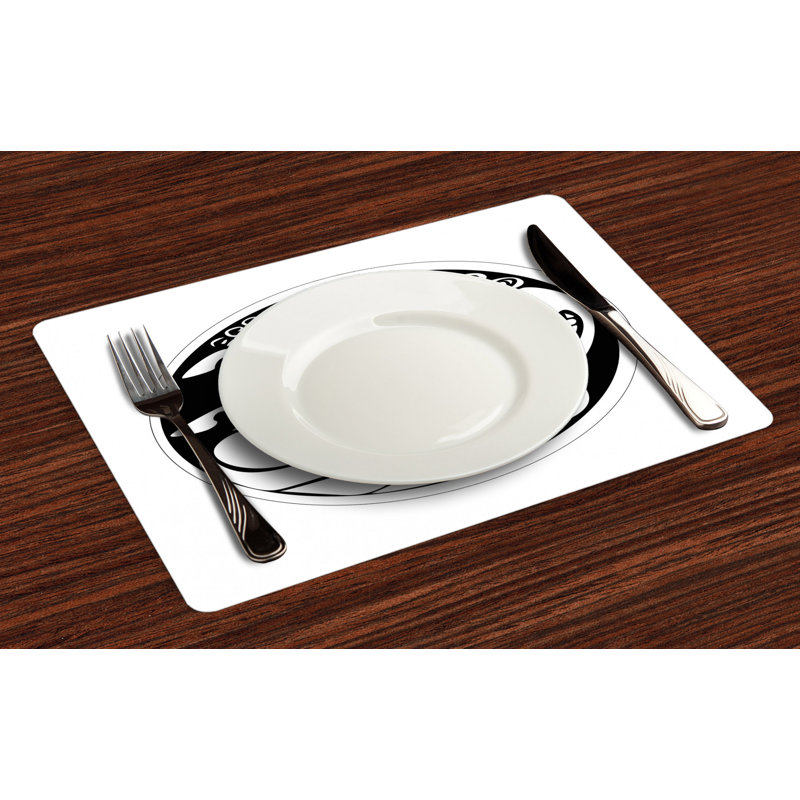 Polyester Animals/Nature Rectangle Placemat