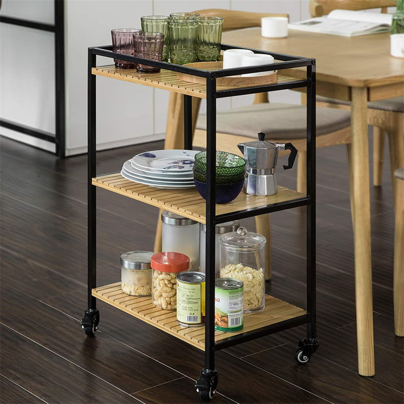 Yoder Metal Bar Cart