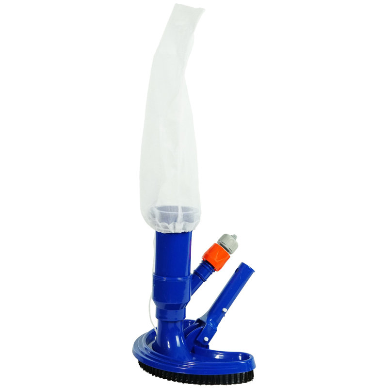 10" Swimming Pool Jet-Vac Head With Brush