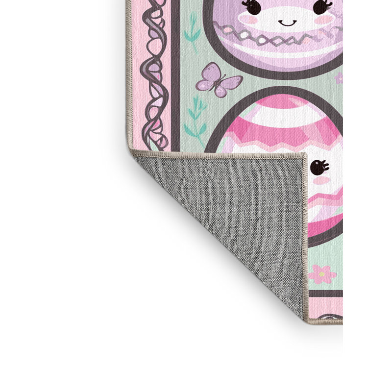Le tapis des Fêtes de Pâques Printemps Aisle®, Rectangulaire 2 pi x 3 pi