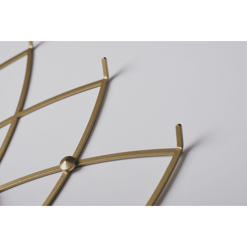 Dheftera Wall Wall Hook, Gold