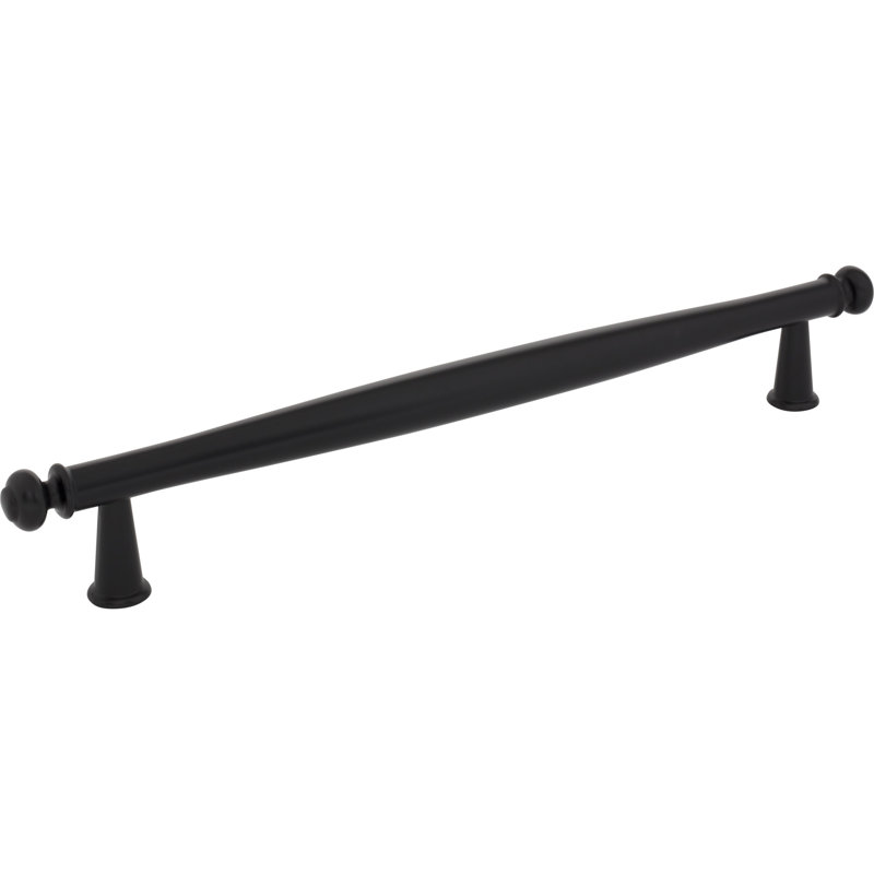 Coddington Appliance Pull, Flat Black, 18" Center To Center