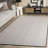 Natural Fiber 489 Area Rug In Ivory / Black-1602618055