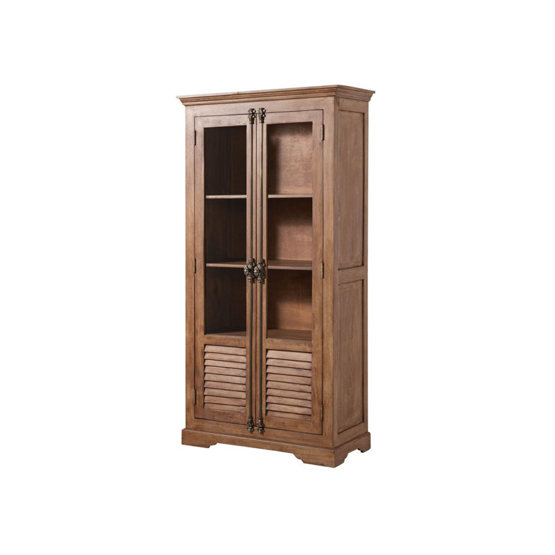 Toulouse Display Cabinet, Beige Oiled