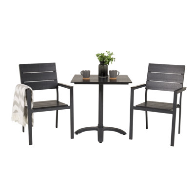 Eshan 2 - Person Patio Dining Set Square Table