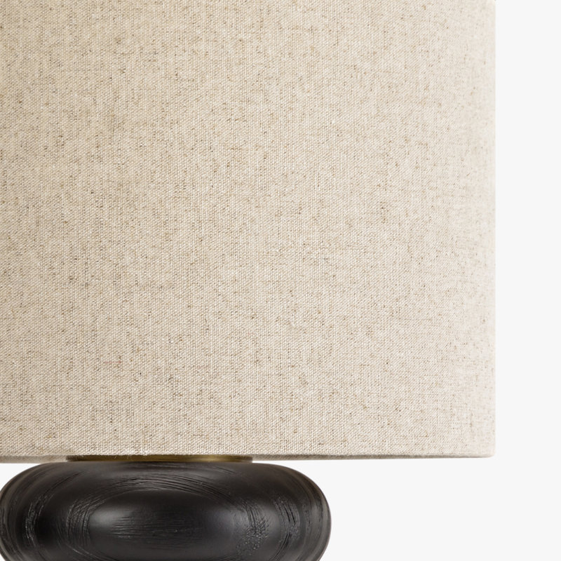 Giacomo Table Lamp, Black, 21.13''H X 14.19''W X 14.19''D