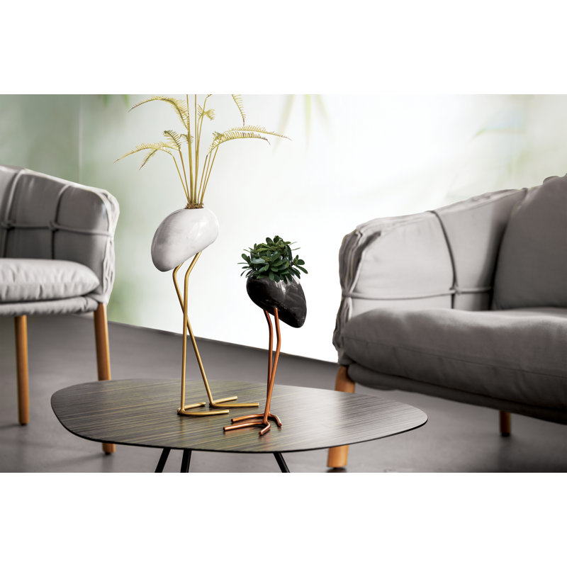 Kala Table Vase, Dark Gray