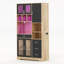 185 cm H Glass Standard Pantry / Tall Cabinet