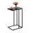 Gilsum Wood C End Table, Side Table with Metal Base for Sofa, Bed Side  -882125705