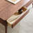 Solid Oak Wood Top Plate Desk Coffee Table-1169723503