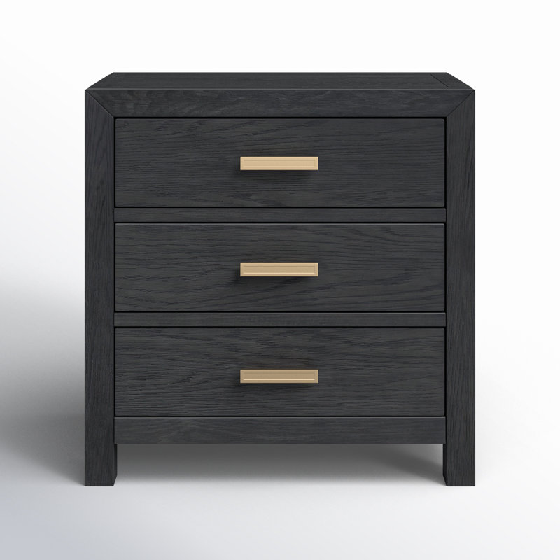 Ashdon 28'' W Nightstand, Charcoal