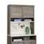 Bahut avec rangement pour artisanat, finition brune