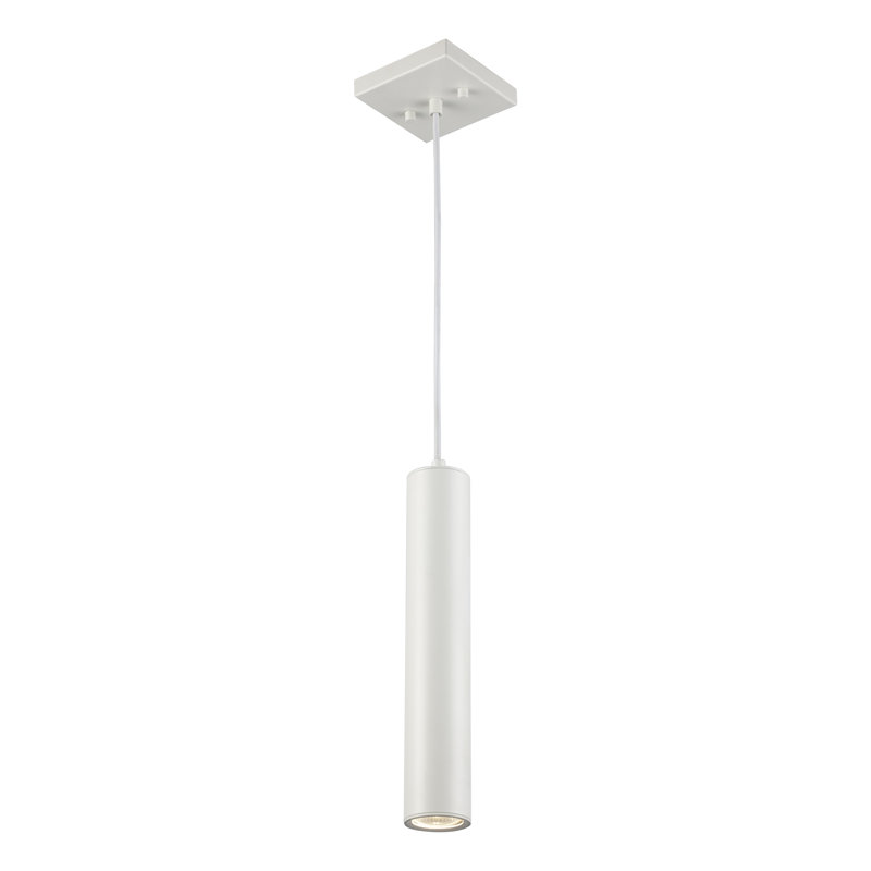 Luminaire suspendu 1 lumière Lodi, Blanc